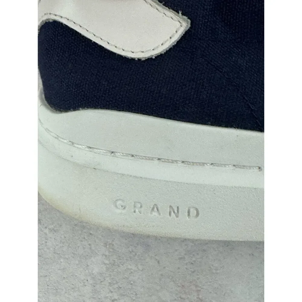 Cole Haan GrandPro Rally Marine-Blue Canvas Sneakers Shoes 13 Men C34715